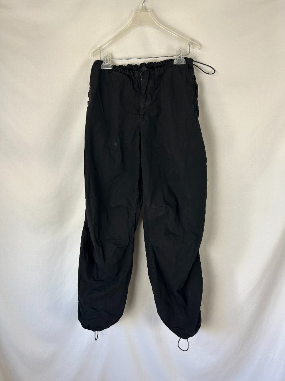 iets Frans Baggy Tech Balloon Pants Black L (flaws)